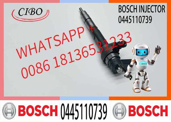 Bom preço Injetor de combustível 0445110340 novo 0445110739 0986435203 1980S5 AV2Q9F593BA AV6Q9F593BA 1696927 9687069280 para o Citroën 9H on-line