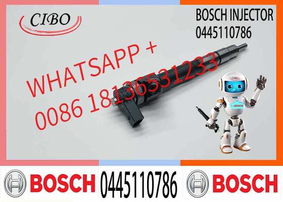 Harga bagus QuanChai 4D22EA Bagian Mesin Diesel Set Injektor Bahan Bakar Kereta Api Umum Baru (0445110786 0445110787 0445110791 0445110792) on line