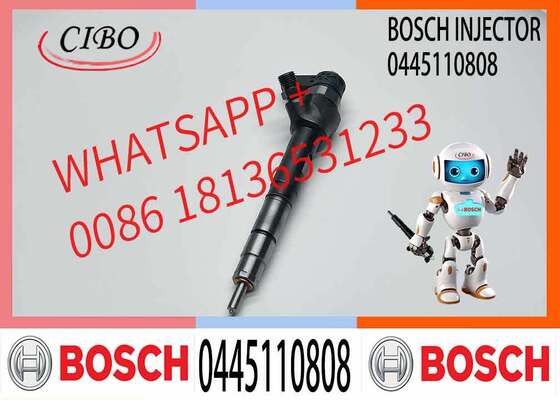 Bom preço 0445110808 Injetor diesel de fábrica 0445110807 0445110808 5589195 DLLA145P2557 F00VC01353 para Foton CUS ISF 2.8 Motor on-line