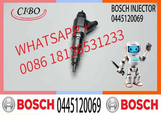 Buen precio Inyector del motor Inyector de combustible 0445120069 0445120071 0445120076 0445120184 0445120204 5253221 4981077 en línea