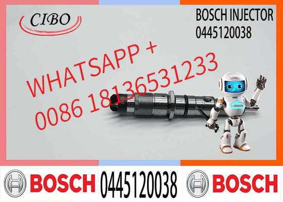 Harga bagus Truk QSL QSL9 Suku Cadang Mesin Diesel Common Rail Fuel Injector 0445120038 0445120133 untuk C-ummins 3965749 4945463 4993482 on line