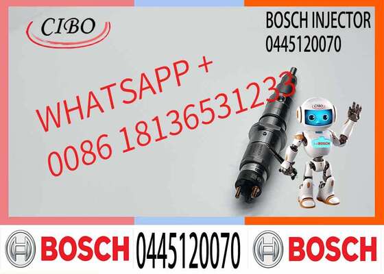 İyi fiyat Oto Parçaları 0445120241 Common Rail Dizel Yakıt Enjektörü 0445120070 B-osch için C-ummins ISLE KAMAZ için çevrimiçi