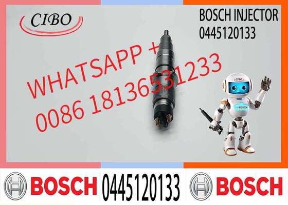 Bom preço Injetor de combustível diesel de alta qualidade 0445120133 para motores C-ummins QSC8.3 QSL8.9 QSL9 ISL9 on-line