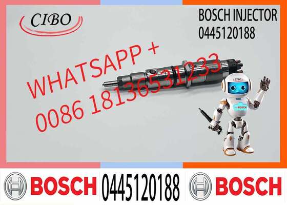 Prezzo buono Iniettore carburante diesel Common Rail di alta qualità 0445120188 per iniettore compatibile con 4994928 C-ummins Dodge 6.7 Injector in linea