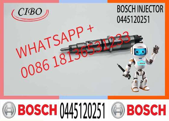 Harga bagus Injektor Bahan Bakar Common Rail Diesel forma Tinggi 0445120251 | 0 445 120 251 | Katup Injeksi on line