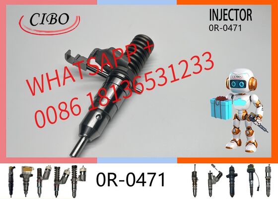 Harga bagus Injektor Bahan Bakar Mesin Diesel 0R-0471 Asli untuk 3116 Ekskavator 200B 320B 322B 325B 446B Nozel Injektor Bahan Bakar Mekanis 0R0471 9Y-4982 102-7038 127-8205 Injektor Baru Asli On line