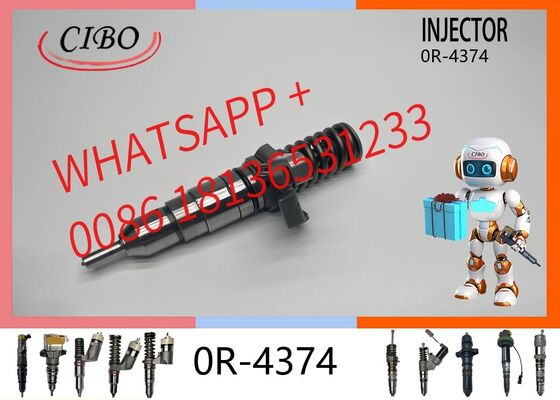 Buen precio 0R-4374 original Inyector de combustible diésel Mecánico Inyector de ensamblaje para 3116 C3116 Motor E320B E322B E325B Reemplazo de excavadora para OEM 127-8209 101-8673 original nuevo inyector En línea
