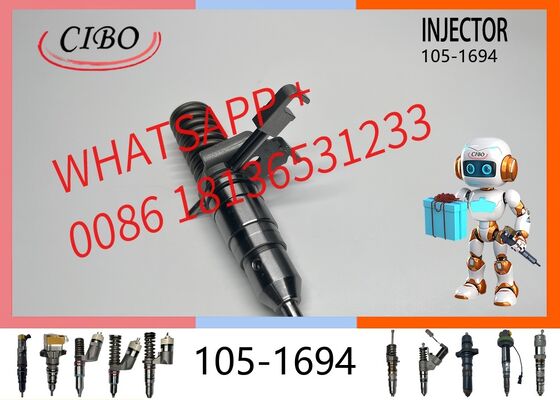 Harga bagus Original 105-1694 Mesin Diesel Injektor bahan bakar untuk 3116 Excavator 200B 320B 322B 325B 446B Injektor Mekanis Nozzle Assembly Penggantian untuk OEM Injektor baru asli On line
