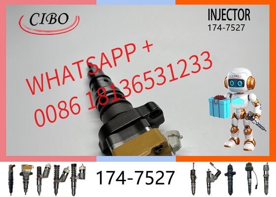 Buen precio 174-7527 de origen Equipo de inyector de combustible diésel para 3126 C7 3406E 3408 3412 C15 C18 Motor de reemplazo para OEM 173-9267 173-9268 174-7526 inyector nuevo original En línea