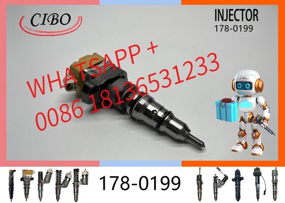 سعر جيد أصلي 178-0199 حقن وقود الديزل ل 3126B 3126 3126E المحرك E322C E325C 950G 962G حفرة محمولة حقن إصلاح مجموعة قطع الغيار حقن جديد أصلي متصل