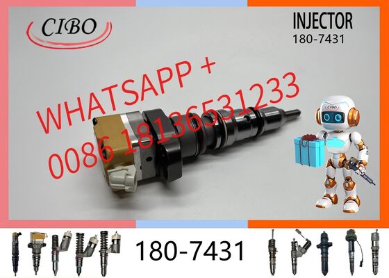 Buen precio Conjunto de inyector de combustible diésel original 180-7431 para motor 3126 Kit de reparación de boquilla de inyector Common Rail 1807431 10R0782 177-4752 178-0199 Reemplazo de inyector nuevo original En línea