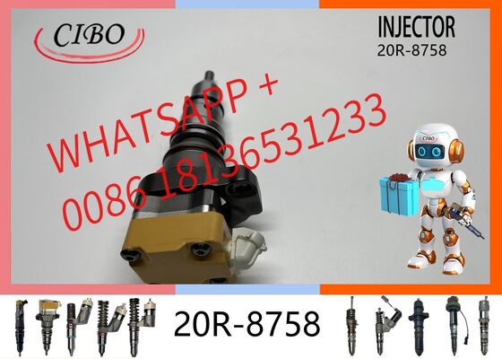 Giá tốt Đầu phun nhiên liệu diesel 20R-8758 nguyên bản cho xe tải máy xúc động cơ 3126B 3126 Đầu phun đường ray thông thường 20R8758 10R-9238 10R-9239 222-5963 Thay thế cho đầu phun mới nguyên bản OEM Trực tuyến