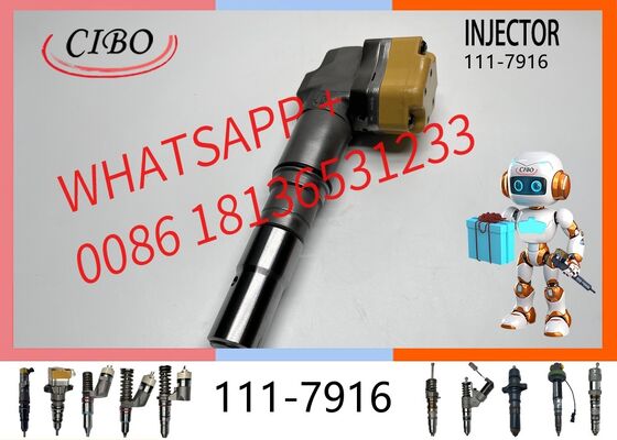 ভালো দাম মূল 111-7916 3408 3412 3408B 3412C 3408E 3412E ইঞ্জিনের জন্য জ্বালানী ইনজেক্টর 990 লোডার 769D 773D 775D এক্সক্যাভেটর প্রতিস্থাপন OEM 174-7527 174-7526 159-0836 মূল নতুন ইনজেক্টর অনলাইন