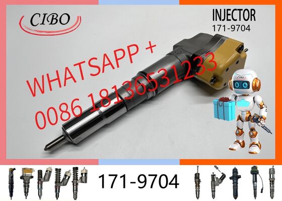 Buen precio inyector de combustible para motor diésel original 171-9704 para motores 3412 3408 inyectores 232-1167 20R-5392 232-1175 204-2467 reemplazo para piezas OEM inyector nuevo original En línea