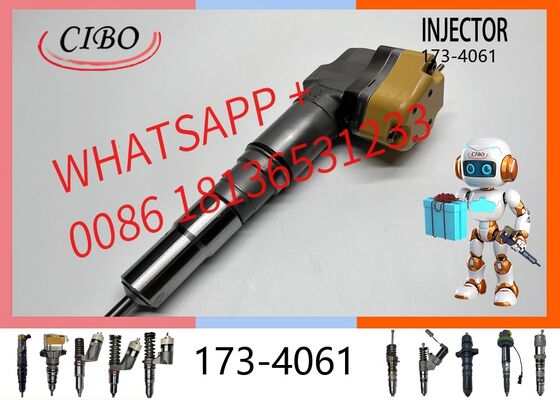 Buen precio Conjunto de inyector de combustible para motor diésel original 173-4061 para motor 3412 3408 3412E Tractor D10R D9R 657E 631E 637E 651E Reemplazo OEM 10R-1267 inyector original nuevo En línea