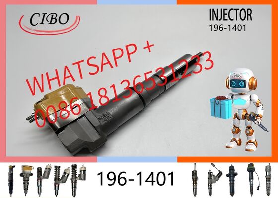 Bom preço Original 196-1401 Injetor de combustível diesel para 3126B 3512B Motor Common Rail Injector Assembly Substituição para OEM 10R-1266 179-6020 1961401 D5N D6N novo injetor original On-line