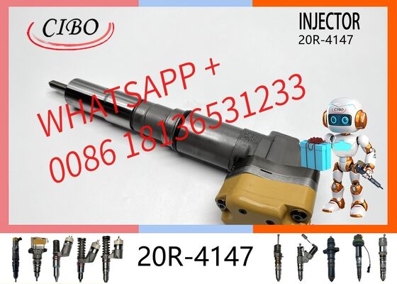 Goede prijs Originele Dieselmotor Brandstofinjector 20R-4147 voor 3412 3408 3142E Motor Brandstofinjector Pomp Vervanging voor OEM 20R-0758 198-6877 232-1168 10R-1266 originele nieuwe injector Online
