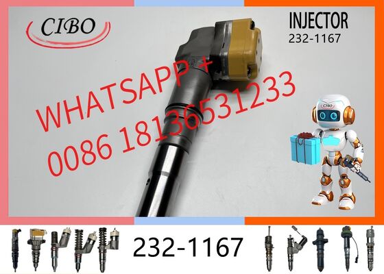 Good price original 232-1167 Fuel Injector for  3408 3412 3126 Diesel Engine Common Rail Injector Assembly Replacement for OEM 2321167 10R-1267 10R-1266 original new injector online