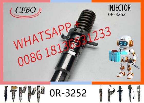 Harga bagus Original 0R-3252 Fuel Injector Assembly for C3500 3500 Series Excavator Diesel Engine Replacement for OEM 7C-9576 0R-1759 2W-5201 Injektor baru asli on line