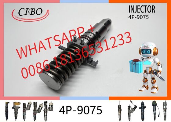 Prezzo buono Iniettore diesel common rail originale 4P-9075 per motori diesel 3508 3512 3516 3524, macchine da cantiere, attrezzature ingegneristiche, iniettori 4P9075 4P-9076 iniettore originale nuovo in linea