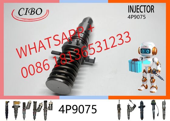 Harga bagus injektor bahan bakar rel umum 4P9075 asli untuk mesin 3500A 3516 3512 3508 suku cadang ekskavator 777B 785 789 pengganti OEM 0R3051 injektor baru asli on line