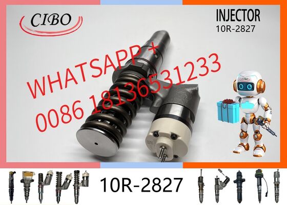 Good price original 10R-2827 Common Rail Fuel Injector for  3512B C3500B Engine 5130B 5230B Excavator Truck Replacement for OEM 249-0746 2490746 10R2827 original new injector online