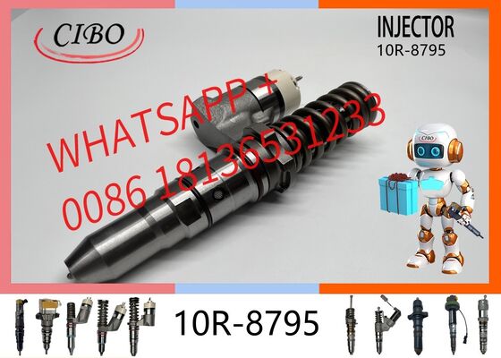Good price original 10R-8795 Diesel Fuel Injector Common Rail Injector for  3512C 3508B 3512B 3516B Engine Replacement for OEM 246-1854 10R-7238 245-8272 original new injector online