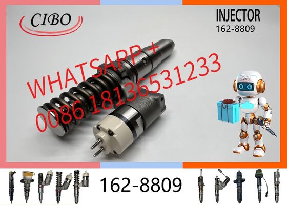 ราคาดี หัวฉีดน้ำมันเชื้อเพลิง Common Rail ของแท้ 162-8809 สำหรับเครื่องยนต์ดีเซล 3512B 3506 3508 3512 3516 ชิ้นส่วนเครื่องจักรกลหนักสำหรับรถขุด หัวฉีดหัวฉีดใหม่ของแท้ ออนไลน์