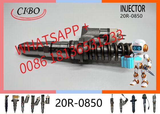 좋은 가격 3516B 3508B C12 3500 엔진 789C 793D 굴삭기용 오리지널 20R-0850 디젤 연료 인젝터, OEM 20R0850 10R-1285 오리지널 신품 인젝터 교체용 온라인으로