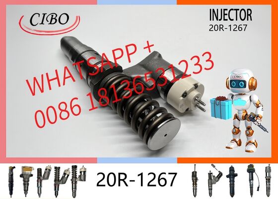 Good price original 20R-1267 Common Rail Fuel Injector for  994D Diesel Engine Parts High Pressure Fuel Nozzle Replacement for OEM 392-0203 3920203 20R1267 original new injector online