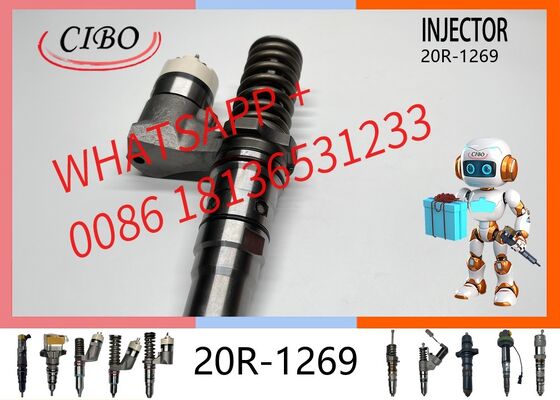 Good price original 20R-1269 Fuel Injector Assembly for 3512B 3508B 3516B 3512C 3516C Diesel Engine Excavator Parts ENGINE INJECTOR GP Replacement for OEM 392-0205 3920205 original new injector online