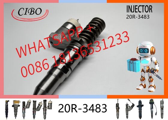 Good price original 20R-3483 Diesel Fuel Injector for  3512B 3516B 3512C 3516C Engine Excavator Parts Common Rail Injection Valve Replacement for OEM 375-4106 original new injector online