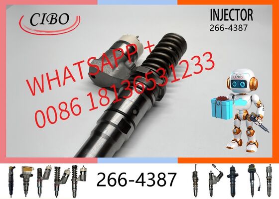 Good price original 266-4387 Diesel Engine Fuel Injector for  C3500 3508 3512 3516 Construction Machinery Parts Replacement for OEM 2664387 20R-1277 original new injector online