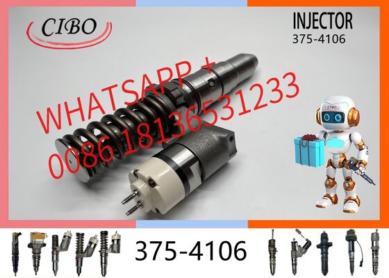 Good price original 375-4106 Diesel Fuel Injector for  3512B 3516B 3512C 3516C Engine Construction Machinery Injectors Replacement OEM 20R-3483 359-5469 original new injector online