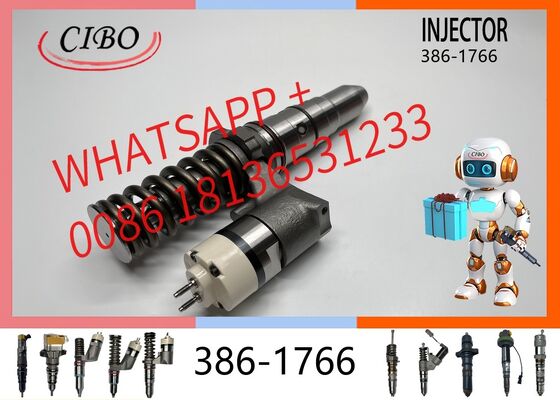 Good price original Fuel Injector 386-1766 for 3512B 3508B 3516B Diesel Engine Parts High Pressure Fuel Nozzle Replacement for OEM 20R-1275 392-0203 Construction Marine original new injector online