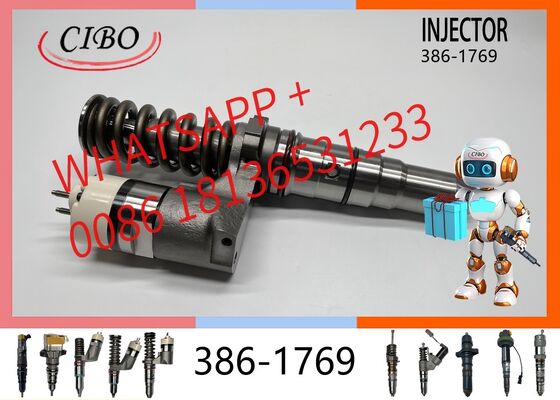 Good price original 386-1769 Diesel Engine Common Rail Fuel Injector for  C3500 3508 3512 3516 C3500B Excavator 5130B 5230B Parts Replacement OEM original new injector online