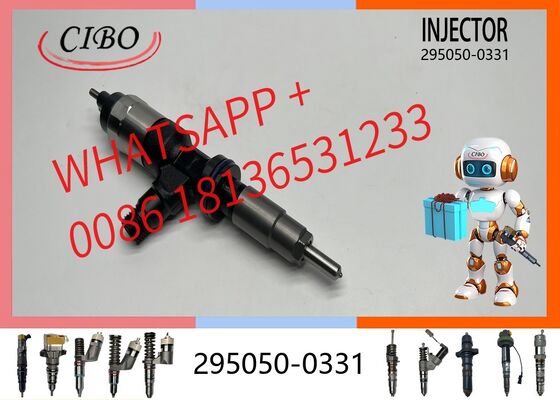 Buen precio inyector de combustible Common Rail original 295050-0331 370-7280 3707280 para motor C4.4 C7.1 excavadora 320F 320GC 323F reemplazo de inyector de combustible diésel OEM 295050-0361 inyector nuevo original En línea