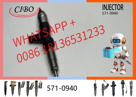 Harga bagus Original 571-0940 5710940 20R-4560 Brand New Fuel Injector Mesin Konstruksi Bagian Excavator untuk 323 GX Bagian Mesin Excavator Original Injector baru On line