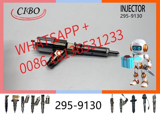 Buen precio inyector de combustible Common Rail original 295-9130 2959130 10R-7675 326-4700 boquilla de inyector para motor diésel para excavadora C6.4 E320D 320D 323D 312D reemplazo OEM inyector nuevo original En línea