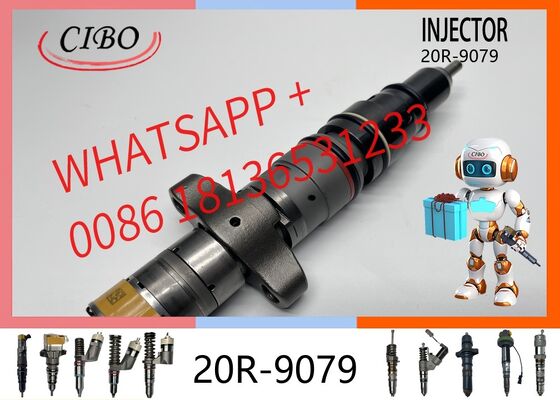 Bom preço Bico injetor de combustível diesel common rail original 20R-9079 para motor C7 C9 324D 325D 326D 328D 329D Escavadeira Máquinas Injetor 557-7627 3879432 10R7225 injetor novo original On-line