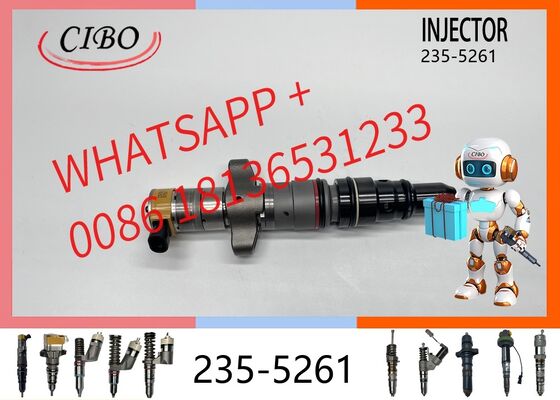 Harga bagus Original 235-5261 Common Rail Fuel Injector untuk C7 C9 Mesin Excavator Bagian Mesin Diesel Injector 20R-9433 Penggantian untuk OEM Injector original new injector On line