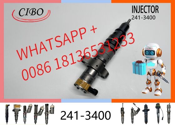 İyi fiyat C7 C9 Motorlu E324D E325D Ekskavatör için Orijinal 241-3400 Common Rail Dizel Yakıt Enjektörü 2413400 10R-4763 20R-8059 243-4502 268-1835 Yedek OEM orijinal yeni enjektör Çevrimiçi
