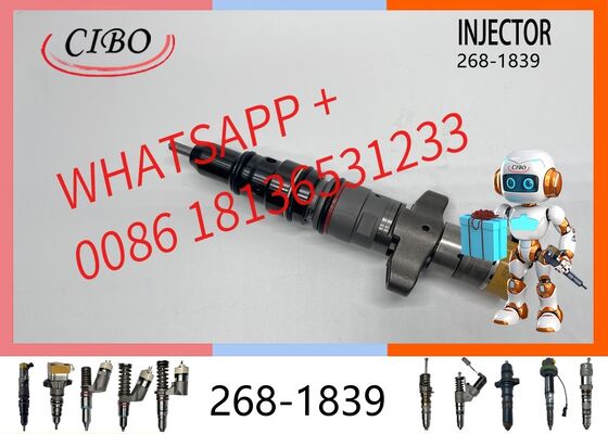 Buen precio Inyector de combustible original 268-1839 2681839 10R-7225 para motor C7 C9 Excavadora 330C 324D 325D 329D 330C L 330C LN Inyector diésel Boquilla inyector original nuevo En línea