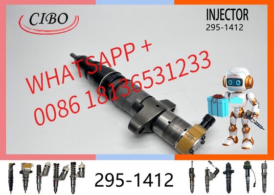 Buen precio 295-1412 inyector de combustible original para el motor C7 C9 E336GC E320D E330D E324D E325D E329D 950H 962H 14M Excavadora 10R-7225 20R-8066 inyector original nuevo En línea
