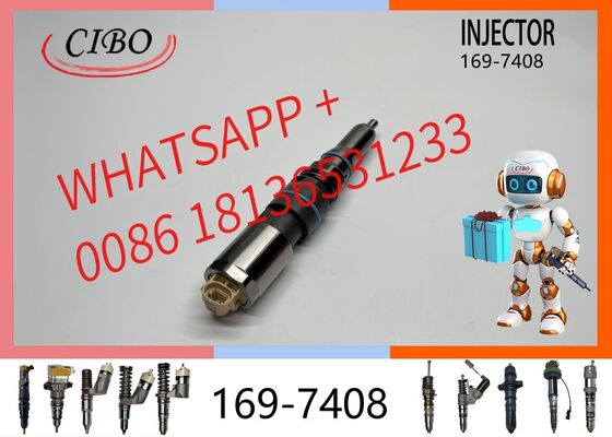 Good price original Diesel Fuel Injector 169-7408 1697408 460-8213 20R-5075 456-3509 for  C9.3 Engine E336E Excavator Common Rail Injector Assembly original new injector online