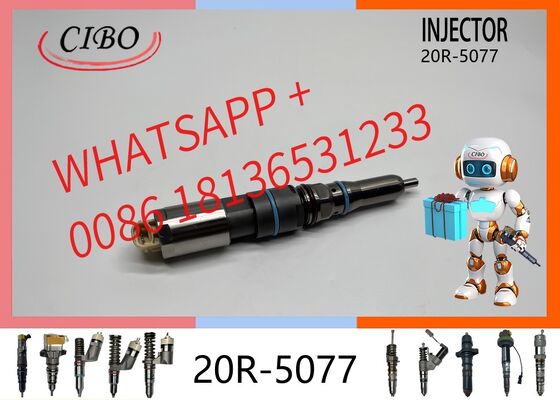 قیمت خوب اصل 20R-5077 Common Rail Fuel Injector 20R5077 460-8213 برای موتور C9 C9.3 موتور 366E 966M 972L Excavator Wheel Loader قطعات ساخت و ساز تزریق کننده جدید اصلی آنلاین