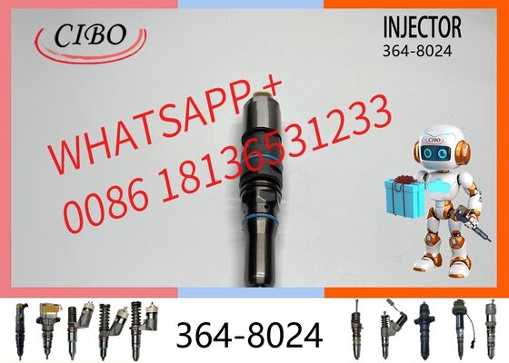 Harga bagus Original Diesel Fuel Injector 364-8024 3648024 20R-5077 untuk C9 C9.3 Mesin 336E 336EL 336ELN Excavator Common Rail Injector Replacement for OEM original new injector On line