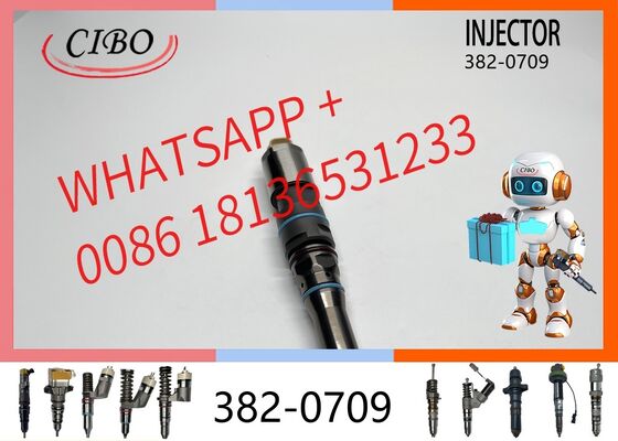 ভালো দাম মূল 382-0709 সি 9.3 সি 9 ইঞ্জিন এক্সক্যাভারের জন্য ডিজেল জ্বালানী ইনজেক্টর 336E 336EL 336ELN D6T D7E 3820709 20R-5077 456-3509 জ্বালানী ইনজেক্টর Assy মূল নতুন ইনজেক্টর অনলাইন