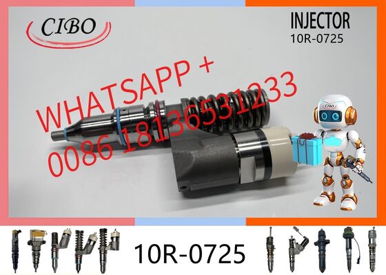 Guter Preis Original 10R-0725 Common-Rail-Einspritzdüse für 3176C 3196 C10 C12 Motor Bagger LKW Dieselmotor Ersatzteil OEM 2123464 Original neue Einspritzdüse Online