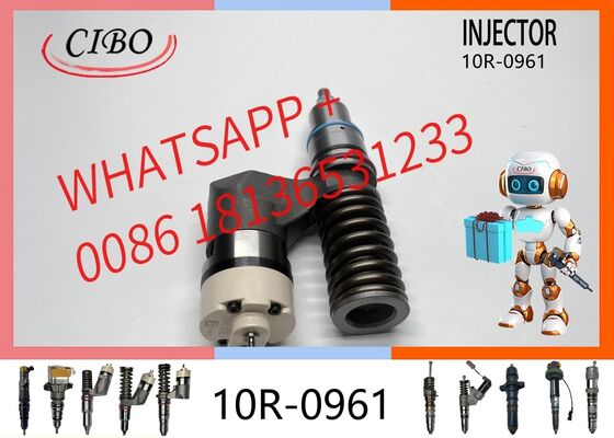 Buen precio Inyector de combustible de motor diesel original 10R-0961 para Excavadora de motor C12 345B II 365B L Encuentro de inyector Reemplazo para OEM 212-3460 10R-0960 inyector original nuevo En línea